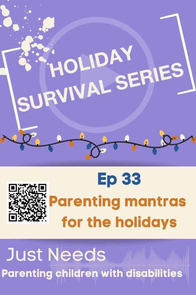 Click to play Just Needs Podcast: Parenting children with disabilities episode 33 on Buzzsprout.