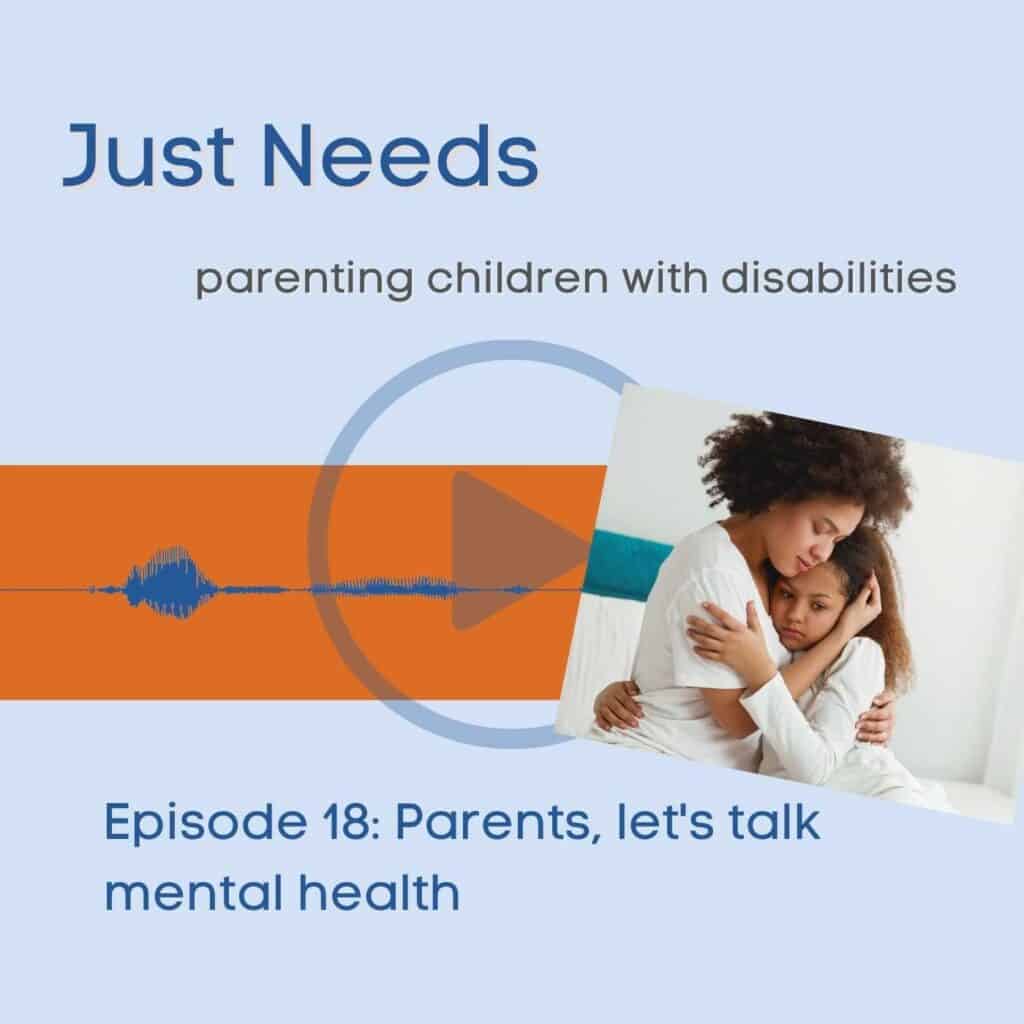 how to talk to parents about their mental health