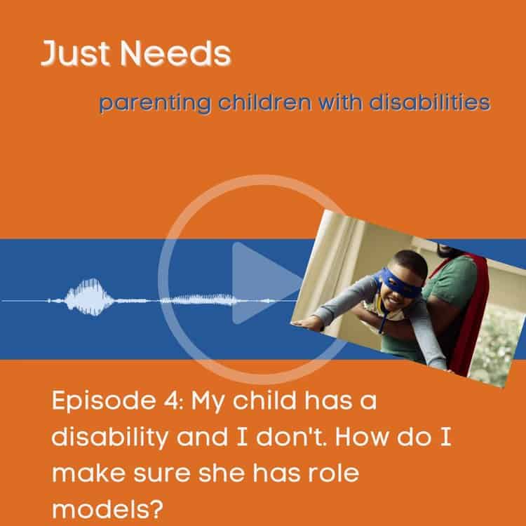 Click to play Just Needs Podcast: Parenting children with disabilities episode 3 on Buzzsprout.