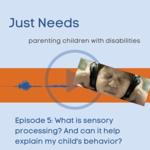 Click to play Just Needs Podcast: Parenting children with disabilities episode 5 on Buzzsprout.