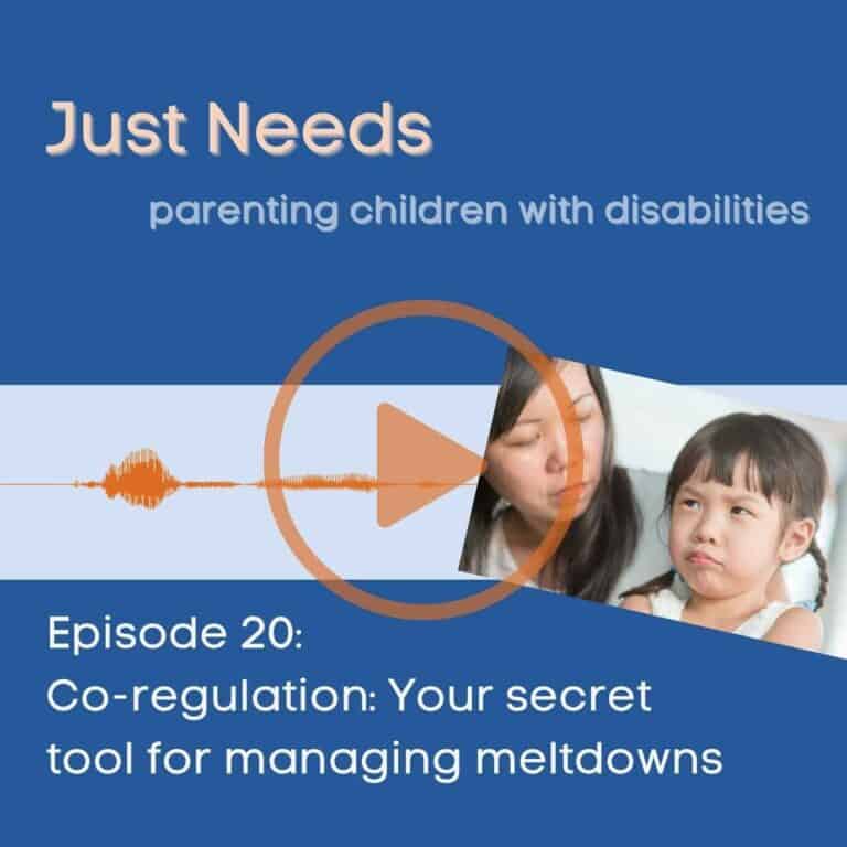 Click to play Just Needs Podcast: Parenting children with disabilities episode 20 on Buzzsprout.