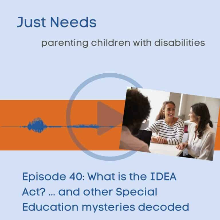 Click to play Just Needs Podcast: Parenting children with disabilities episode 36 on Buzzsprout.