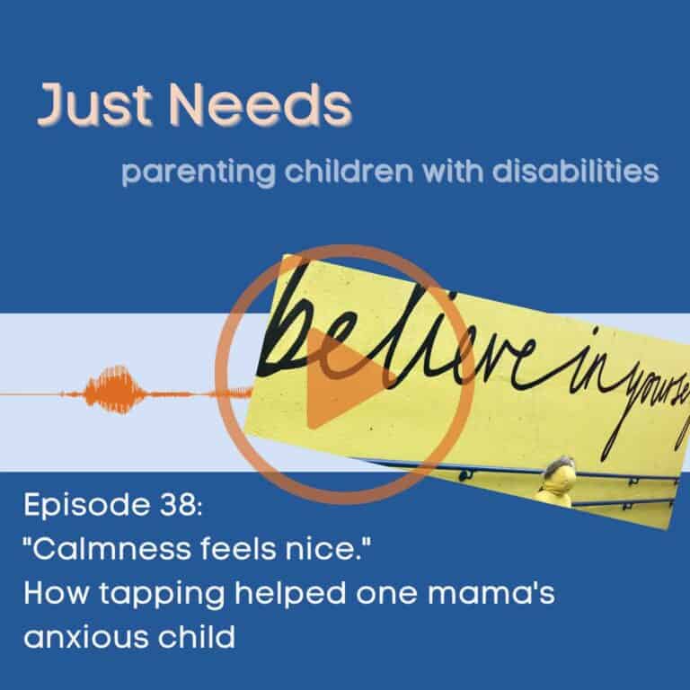 Click to play Just Needs Podcast: Parenting children with disabilities episode 38 on Buzzsprout.